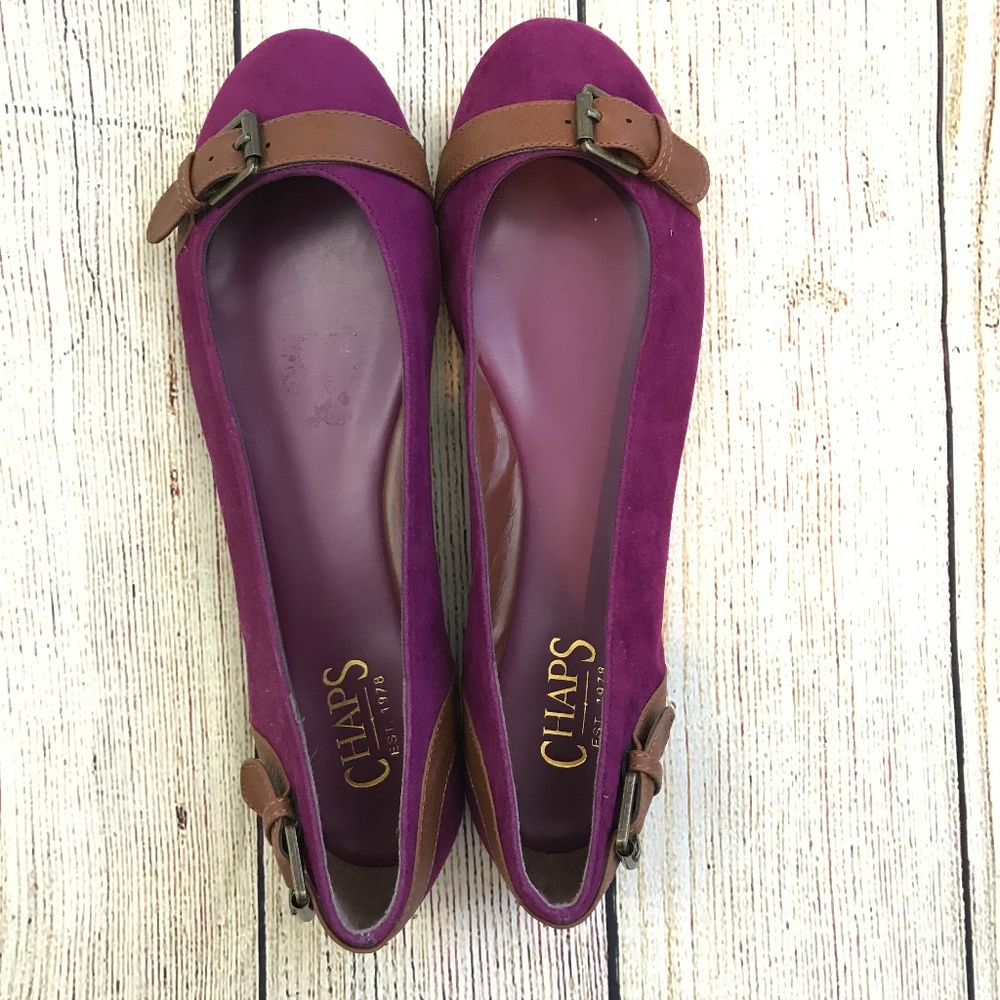 ✂️ CLEARANCE Chaps Alira Buckle Ballet Flats